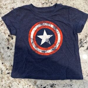 *GENTLY WORN* 18 Month Marvel Captain America T-Shirt